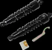 Prog 412 Rear Shock Damper 14in Black Heavy Duty NC Harley Dyna Low Rider 99-17