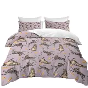 Cool Pattern Tiger Cat Quilt Cover