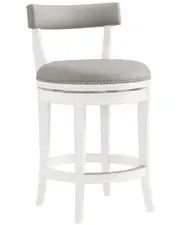 Alaterre Hanover Swivel Counter Height Bar Stool