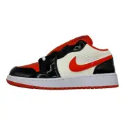 Nike Air Jordan 1 Low SE GS Halloween Black Orange 2023 DV1335-800 - Size 6Y
