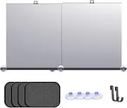 Automatic Car Sunshade Retractable Windshield Sun Shade UV and Heat Protection