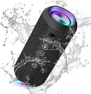 Ortizan Bluetooth Speaker: IPX7 Waterproof, 24W Sound, 30H Playtime