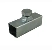 Boat Trailer Weld On Bracket Stem Adjuster Tube Clamp 75mm Zinc