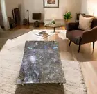 48"x30" Labradorite Console Bar Table Top Luxury Home Furniture Office Desk Deco