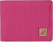 [Lanyani] Minimalist Fabric Wallet Bifold RFID Blocking, ZA-FUCHSIA, Small, Minimalist