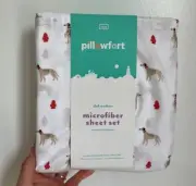 Pillowfort DALMATION Puppy Dogs Sheet Set - 14" Deep - White - TWIN NEW