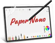 [BERSEM] Pack of 2 Paper Protective Film for Samsung Galaxy Tab S10 Plus/Tab S9 Plus/Tab S9 FE Plus/Tab S8 Plus/Tab S7 FE/Tab S7 Plus 12.4 Inch, Writing and Drawing Like Paper