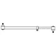 553323 Complete Tie Rod Assembly Fits Massey Ferguson LH 165 168 175 178 185