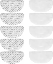 10 Pack Replacement Steam Mop Pads for Bissell Powerfresh Steam Mop 1940 1440 1544 1806 2075 Series, Model 19402 19404 19408 19409 1940a 1940f 1940q 1940t 1940w B0006 B0017, Washable Cleaning Pads