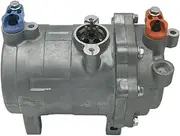 12V DC Electric Air Conditioning Compressor 12cc R134a 4000rpm Comes with a mounting bracket ，DC compressor for vehicle(Style 17)