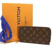 Louis Vuitton Monogram Zippy Wallet M42616 Brown Round Zipper Long