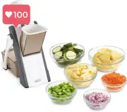 afe Slice® Mandoline Slicer – Julienne & Dicer for Vegetables with 30+ Presets