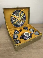 Halloween Decor 8 Pieces Porcelain Teapot Set Gift Bone China