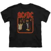 Kids AC/DC T-Shirt Distressed Group Photo Youth T-shirt