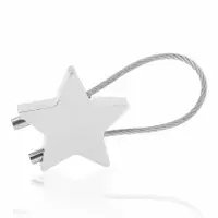在飛比找樂天市場購物網優惠-閃耀星星鋼絲鑰匙扣星語星愿鑰匙圈創意實用男士汽車可愛迷你禮品