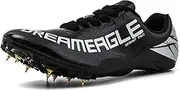 [SUMECH] Mens Womens Track and Field Spike Shoes Athletic Sprinting Running Sneakers Teenagers Boys and Girls Kids Running Racing