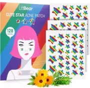 LitBear Acne Patch Pimple Patch Rainbow Star Shaped Acne Absorbing Cover Patc...