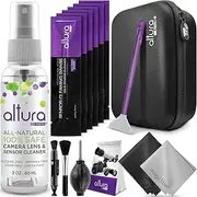 Altura Photo Professional Full Frame Sensor Cleaning Kit - Camera Cleaning Kit for FF DSLR & Mirrorless Cameras - w/Sensor Cleaning Swabs & Case, Works as Camera Lens Cleaning Kit, Sensor Cleaner