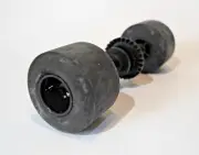 Scalextric W11830 Rear Wheels Tyres Axle For C4328 Tyrrell P34 6 Wheeler NEW