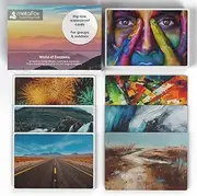 metaFox Deep Pictures Feeling Worlds B5-52 Large Coaching Cards (25 cm) Made of Sturdy PP Material for Emotional Intelligence Workshops and Team Building