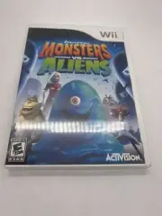 Monsters vs. Aliens (Nintendo Wii, 2009) Brand New Sealed W Flaws R15g10
