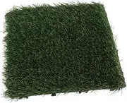 HANABASS Realistic Artificial Grass Tile for Modular Interlocking Turf for Garden Patio Backyard Decoration Flexible Portable and Easy to Move for Events Rentals