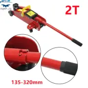 135-320 mm Hydraulic Floor Jack 2T Trolley Low Profile Car Track Quick Lifting