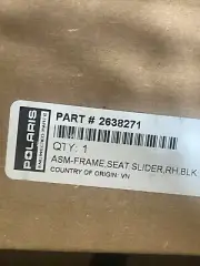 Polaris RZR XP Pro 20 Seat Slider Frame Driver Right 2638271