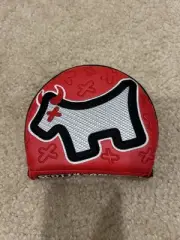 Scotty Cameron Bull Dog Red Mallet Putter Cover