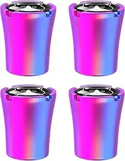 Cute Tire Valve Stem Caps - Protective Air Valve Caps | Set of 4 Cat Pattern Auto Wheel Stem Protective Covers, Motorcycle Tyre Accessories