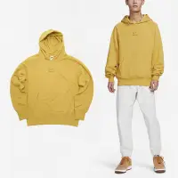 在飛比找Yahoo奇摩購物中心優惠-Nike 帽T NSW Hoodie 芥末黃 男款 長袖 連