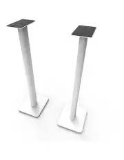[Kanto] Tall Bookshelf Speaker Floor Stands Pair 32inch in White