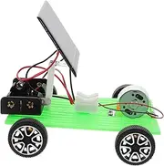 GARIOUANS Solar Powered DIY Car Kit Educational Engineering for Safe Sturdy Solar Model Learning Prop Hands Science Experiment