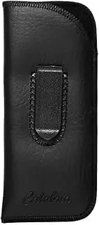 [Calabria] Half Clip Soft Eyeglass Case In Black