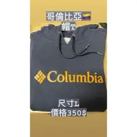 在飛比找蝦皮購物優惠-Columbia帽T深藍