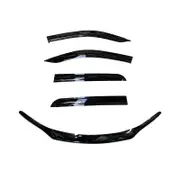 Bonnet Protector + Window Visors to suit Toyota Hilux N80 2021+ MY21 New