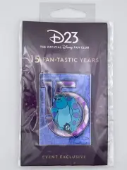 NEW 2024 D23 15th Anniversary DEC TWDC Disney Monsters Inc. Sully Pin LE 300