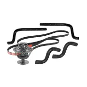 Gates Thermostat Radiator Heater Hose Belt for Toyota Camry SDV10 SXV10 with A/C