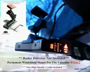 New Design Permanent Windshield Mount Bracket V1 Valentine1 Gen2 Radar Detector