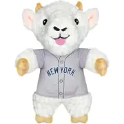 Pets First MLBPA Goat Plush Toy for Dogs & Cats Dog Chew Toy with Squeaker