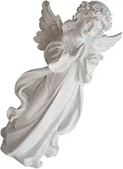 FUNOMOCYA Elegant Willow Tree Prayer Angel Angel Decor for Wedding or Home Stylish Angel Artware for Her Angel Statue Ornament
