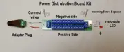 Power Distribution Board Kit for Model Trains