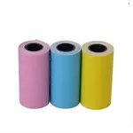 PRINTABLE COLOR STICKER PAPER ROLL DIRECT THERMAL PAPER WITH