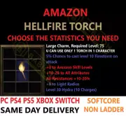 ✅ PC PS4 PS5 XBOX SWITCH✅Non-Lad Amazon Torch Zon Diablo 2 Resurrected Items D2R