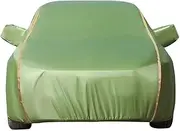 Car Cover Waterproof Car Cover for Haval H6 H7 H8 H9丨Outdoor rain-Proof, Hail-Proof, Leaf-Proof and dust-Proof car Tarpaulin (Color : Green, Size : H6)