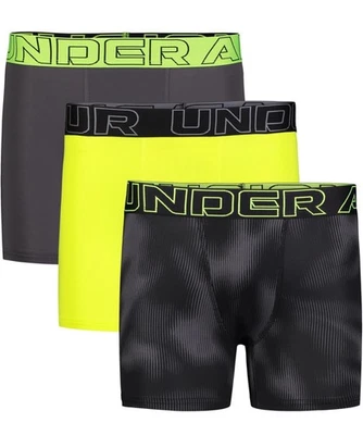Under Armour Boxerjock Boy's Boxer Briefs Youth Size YL 3 Pair Pack