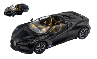 Model Car Scale 1:3 2 Bugatti Mistral Black vehicles road collection