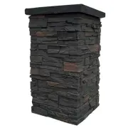 NextStone Country Ledgestone 30 in. x 16 in. Appalachian Gray Faux Polyurethane