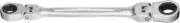 Tone (TONE) Double-headed ratchet wrench RMFW-1314 Two-sided width 13 x 14 mm