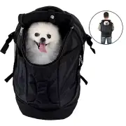 Pet Carrier Backpack, Adjustable Front and Back for small/medium cat/dog